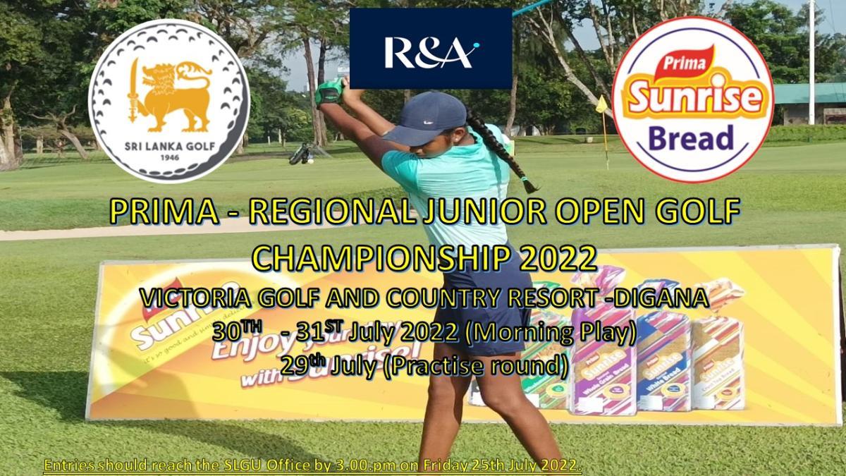 Prima - Regional Junior Open Golf Championship 2022